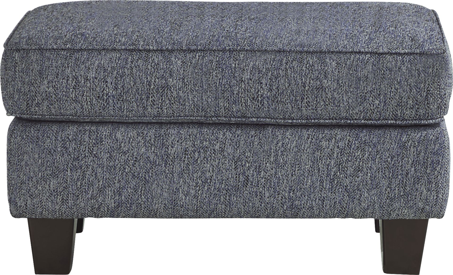 Wyndsor Way Blue Ottoman - Image 2
