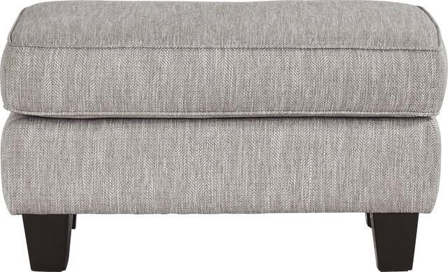 Wyndsor Way Gray Ottoman - Thumbnail - Image 2