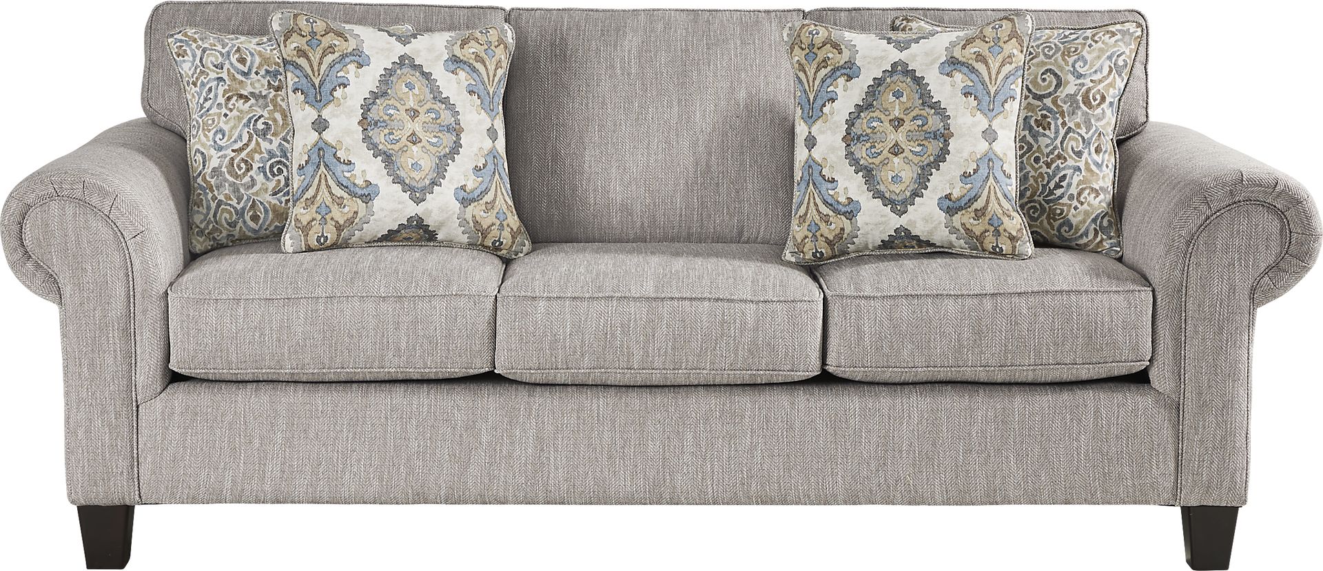 Wyndsor Way Gray 7 Pc Living Room - Image 2