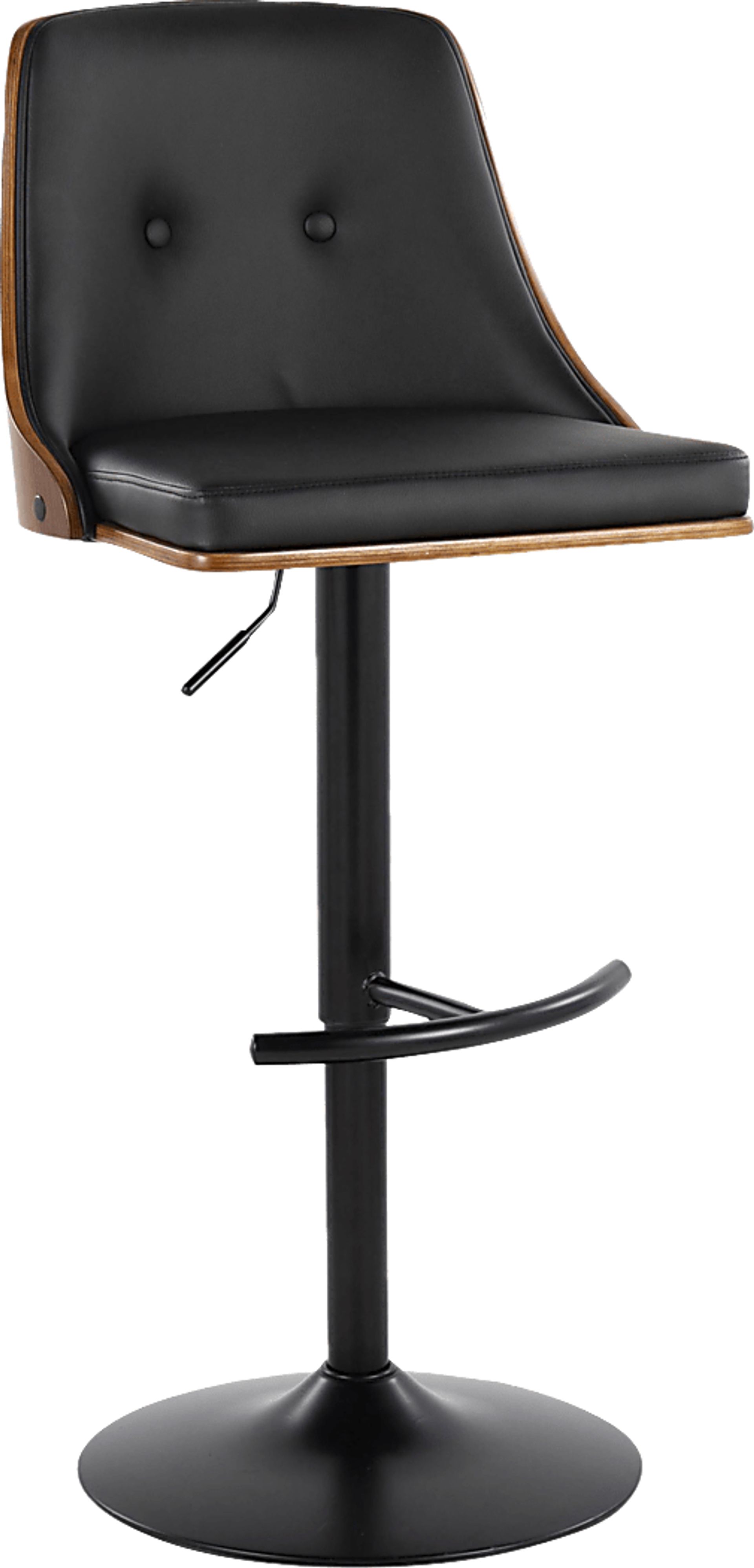 Wyndtop Black Adjustable Barstool, Set of 2 - Image 8
