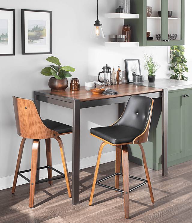 Wyndtop Black Counter Height Stool, Set of 2 - Thumbnail - Image 4