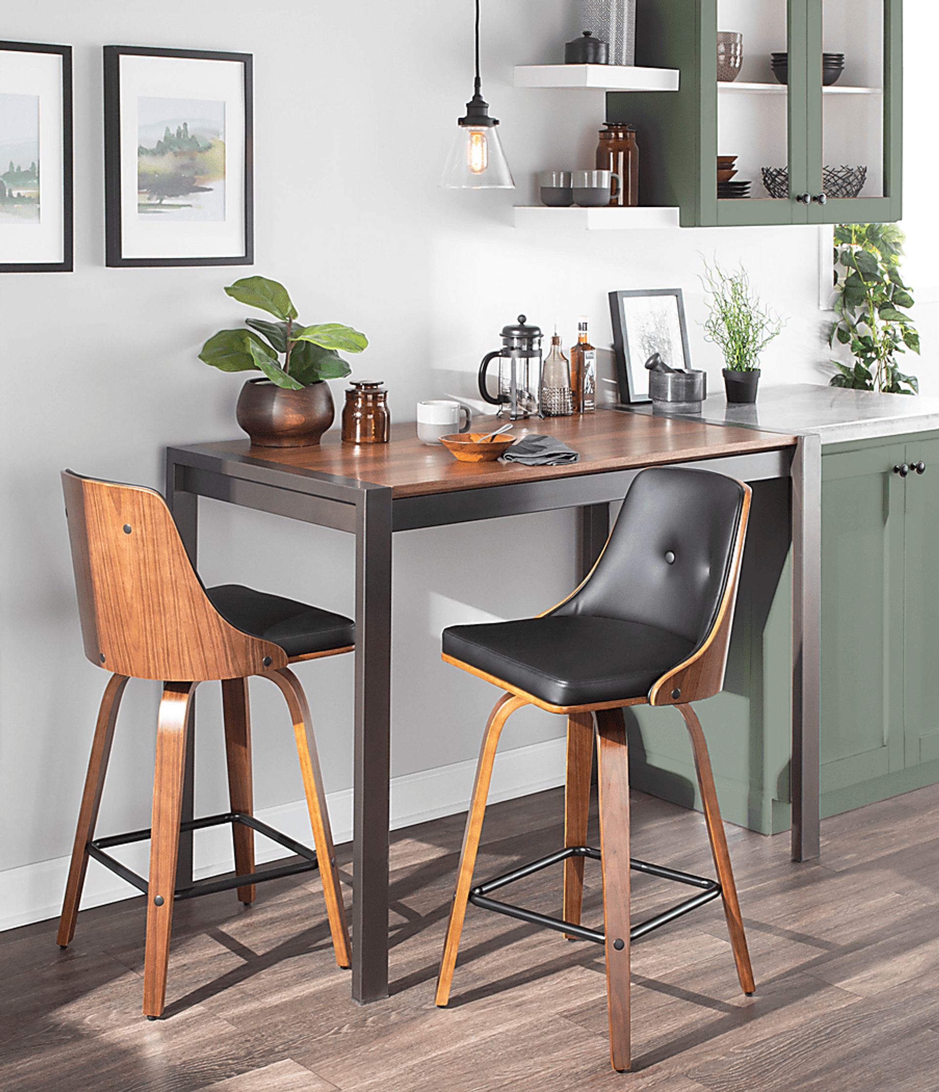 Wyndtop Black Counter Height Stool, Set of 2 - Image 4