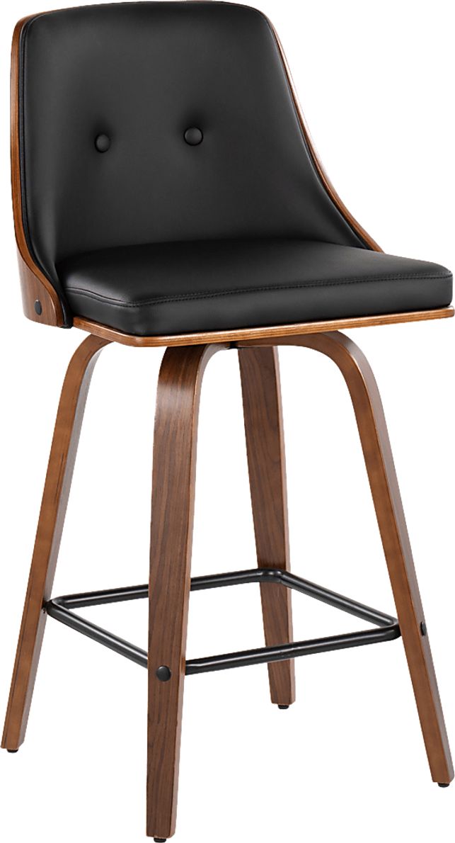 Wyndtop Black Counter Height Stool, Set of 2 Rooms To Go