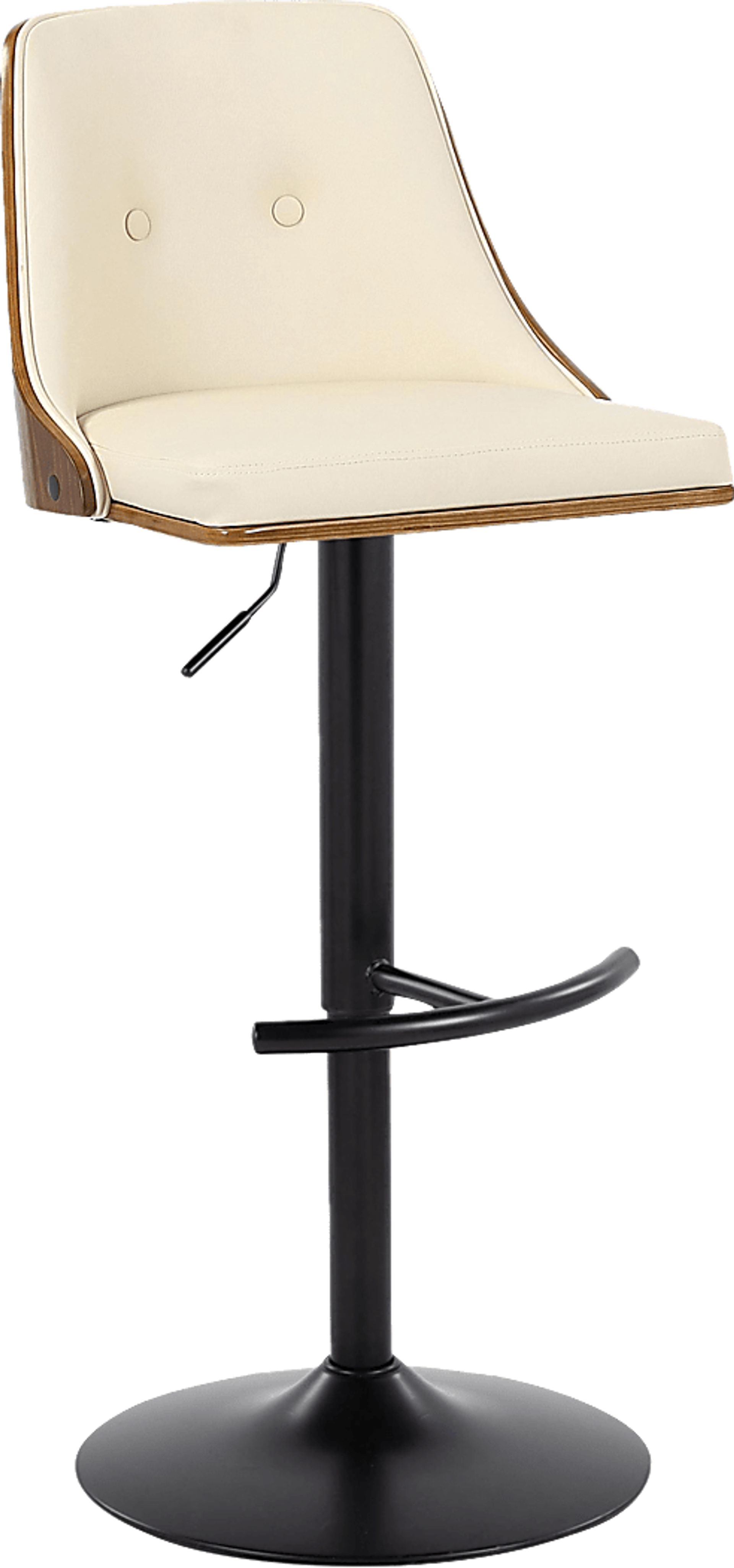 Wyndtop II Cream Adjustable Barstool, Set of 2 - Image 7