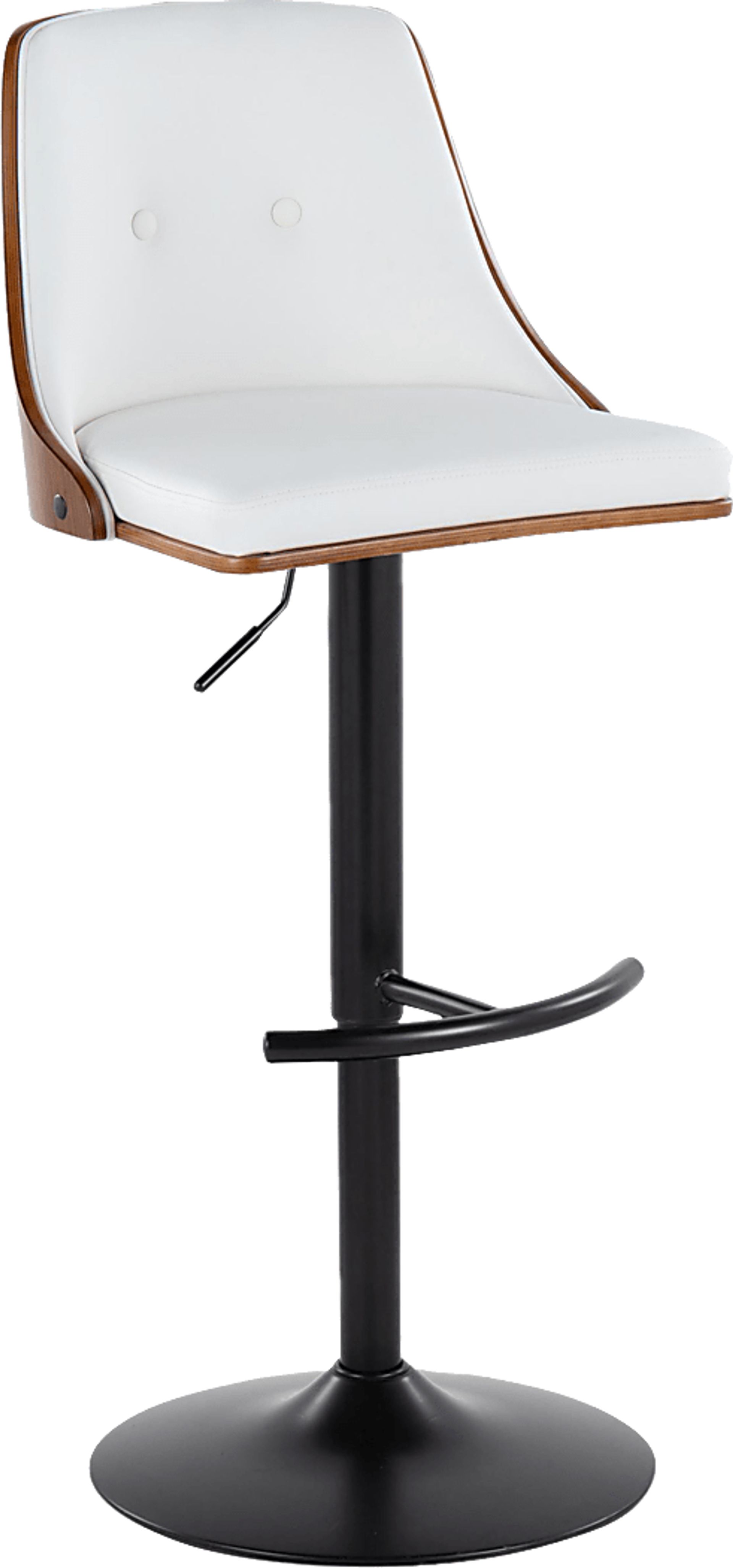 Wyndtop II White Adjustable Barstool, Set of 2 - Image 7