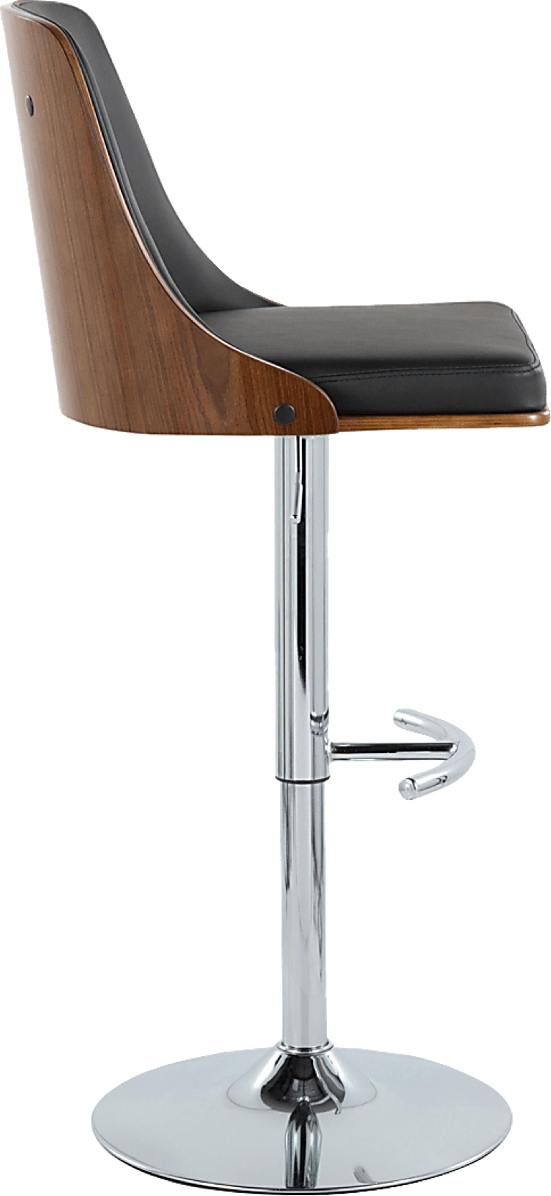 Wyndtop III Black Adjustable Barstool, Set of 2 - Image 6