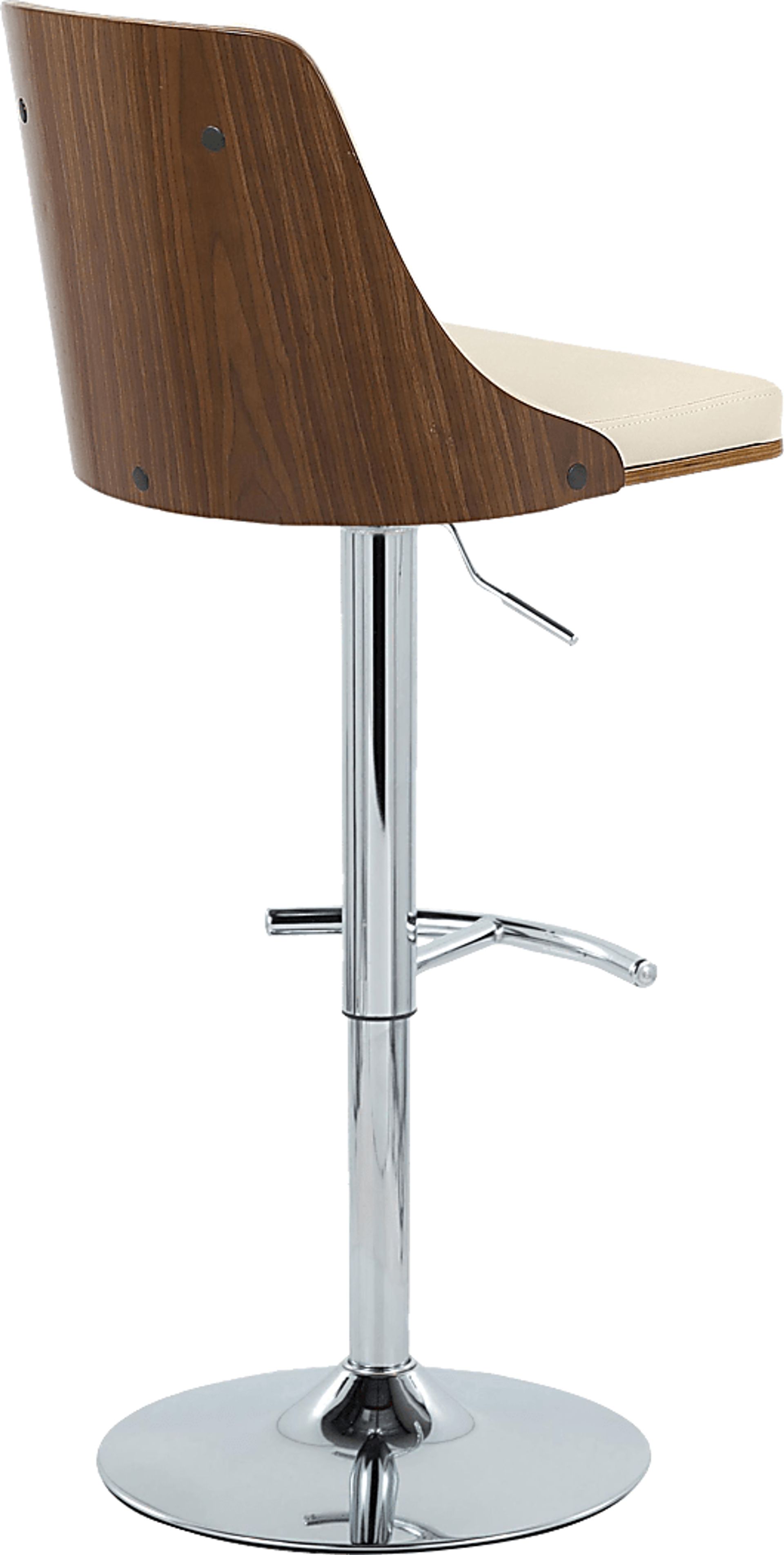 Wyndtop III Cream Adjustable Barstool, Set of 2 - Image 8