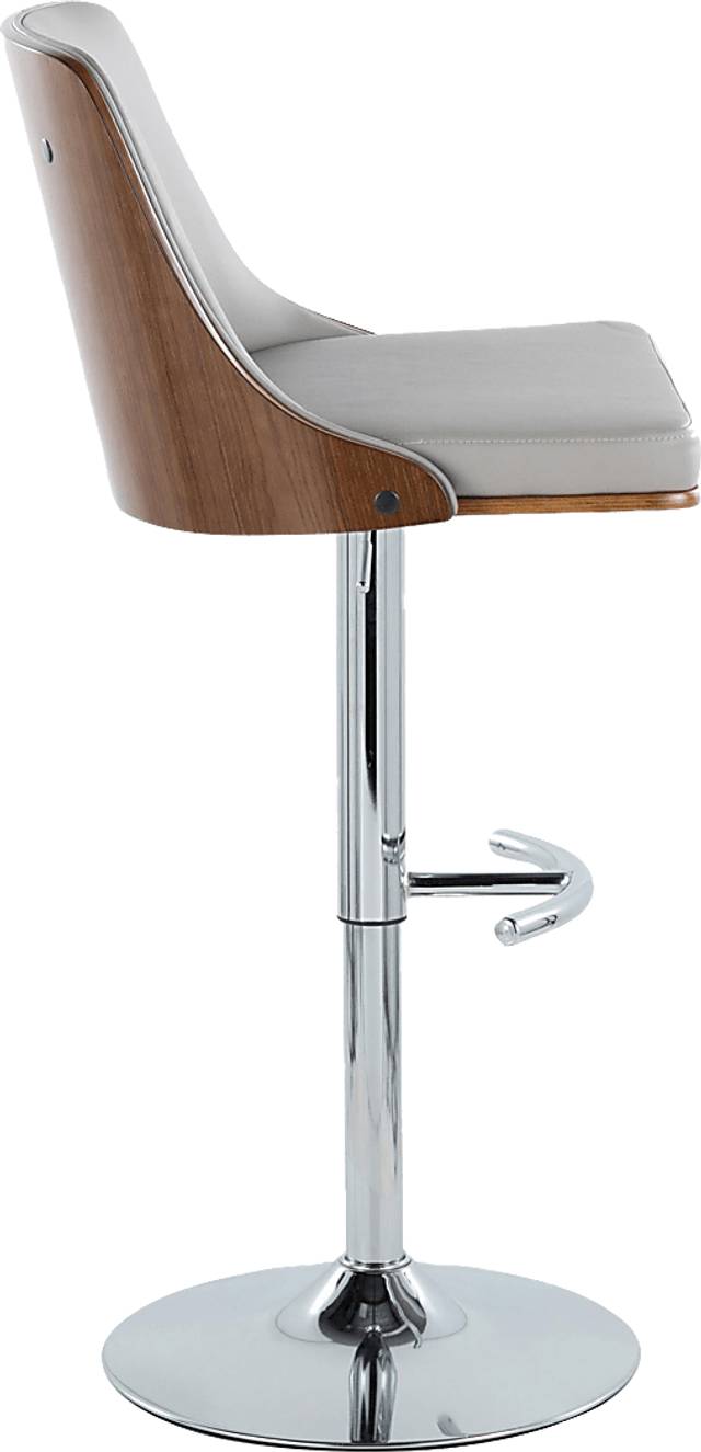 Wyndtop III Light Gray Adjustable Barstool, Set of 2 - Thumbnail - Image 6