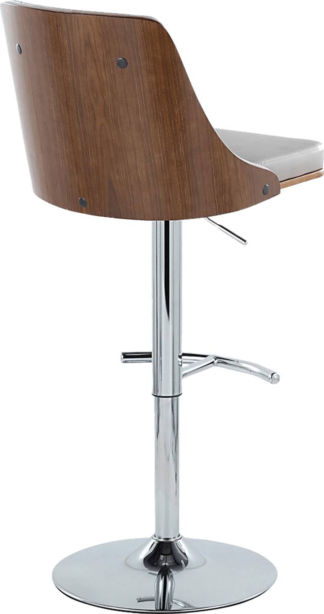 Wyndtop III Light Gray Adjustable Barstool, Set of 2 - Thumbnail - Image 8