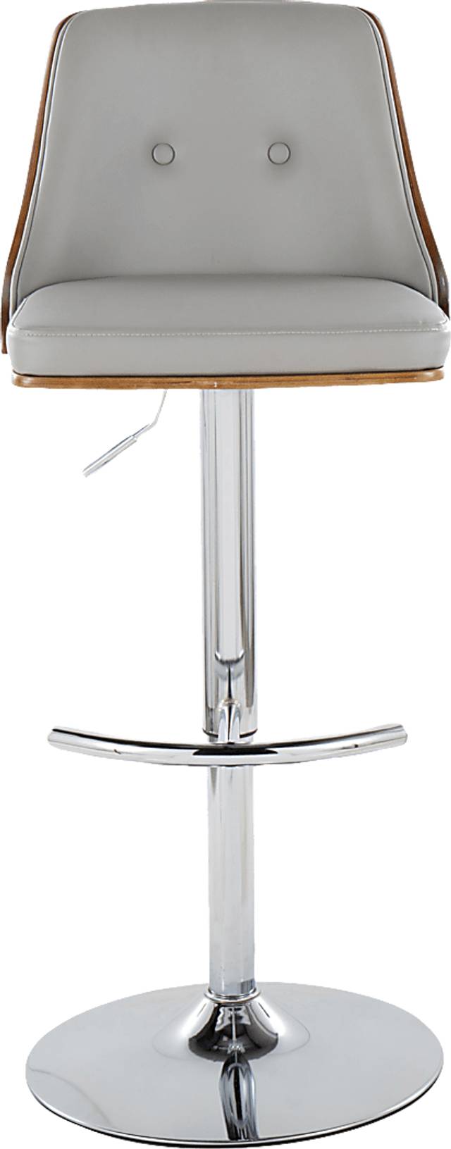 Wyndtop III Light Gray Adjustable Barstool, Set of 2 - Thumbnail - Image 10