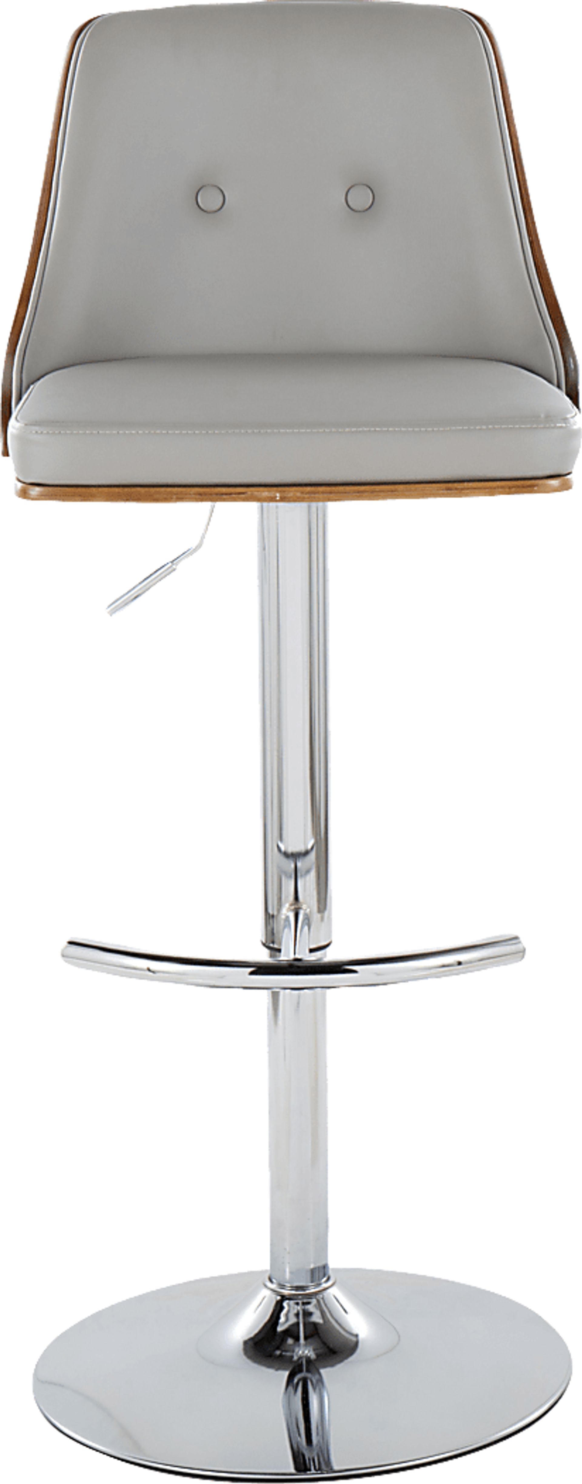 Wyndtop III Light Gray Adjustable Barstool, Set of 2 - Image 10