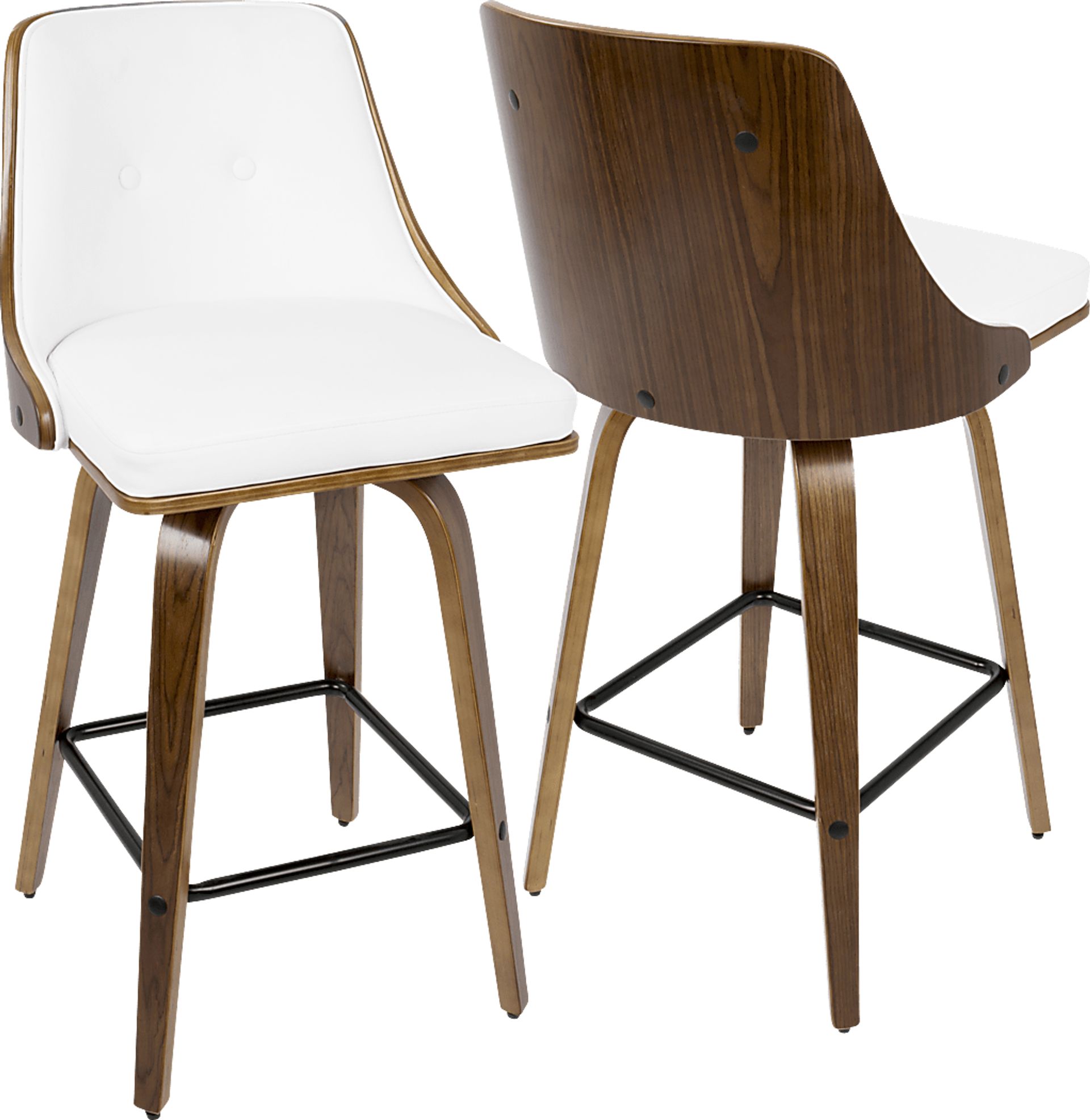 Wyndtop White Counter Height Stool, Set of 2 - Image 10