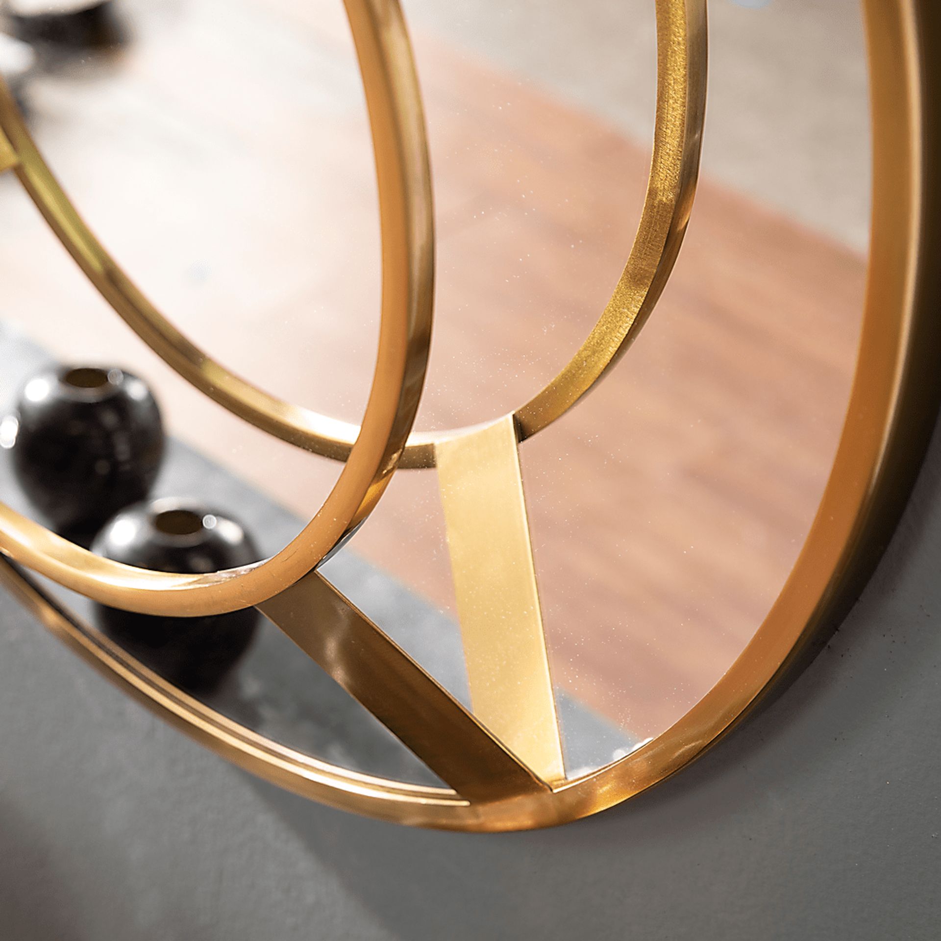 Wynell Brass Accent Mirror - Image 2