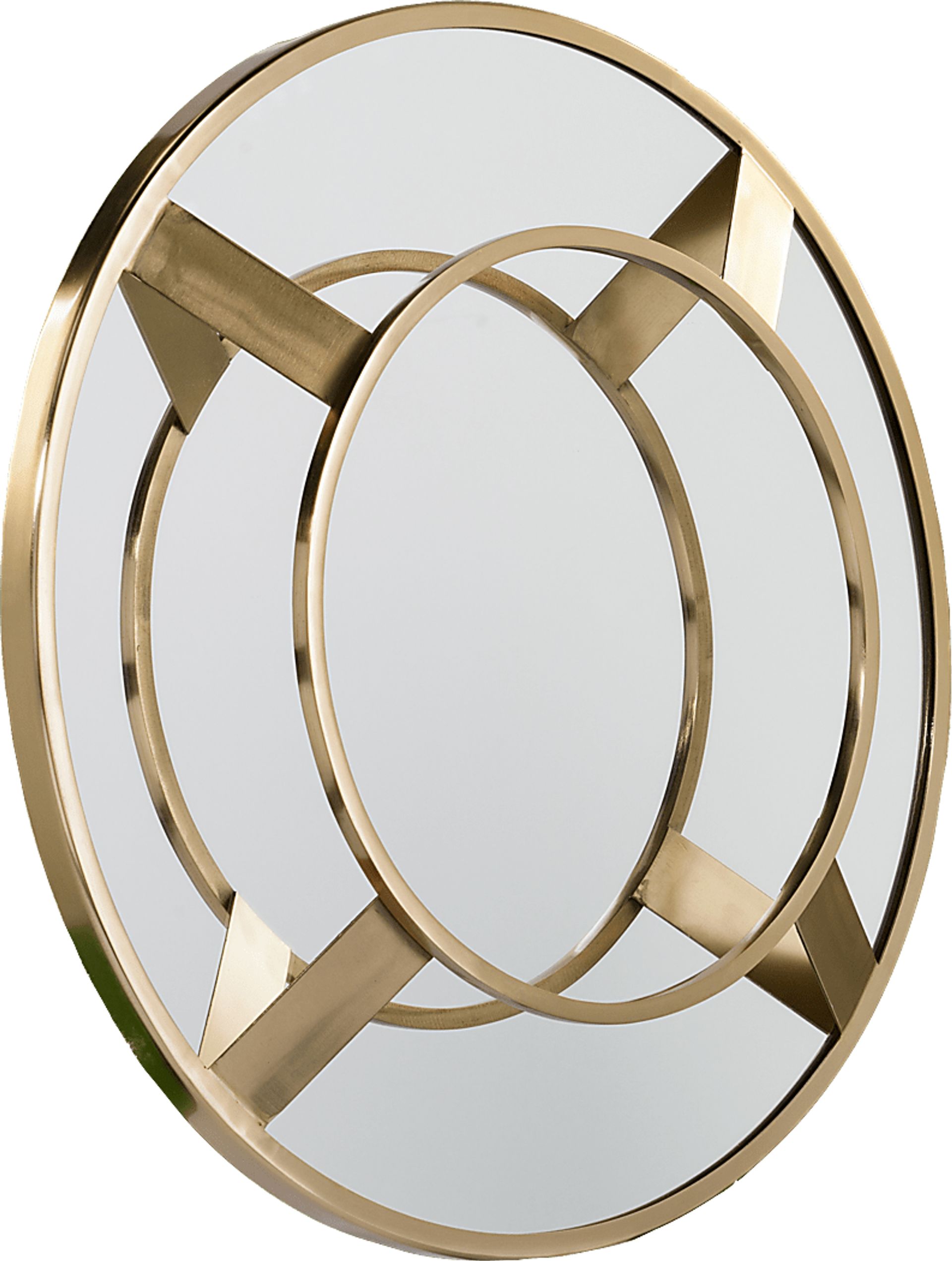 Wynell Brass Accent Mirror - Image 3