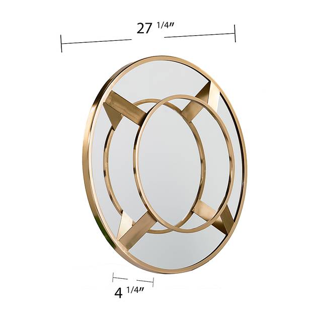 Wynell Brass Accent Mirror - Thumbnail - Image 8