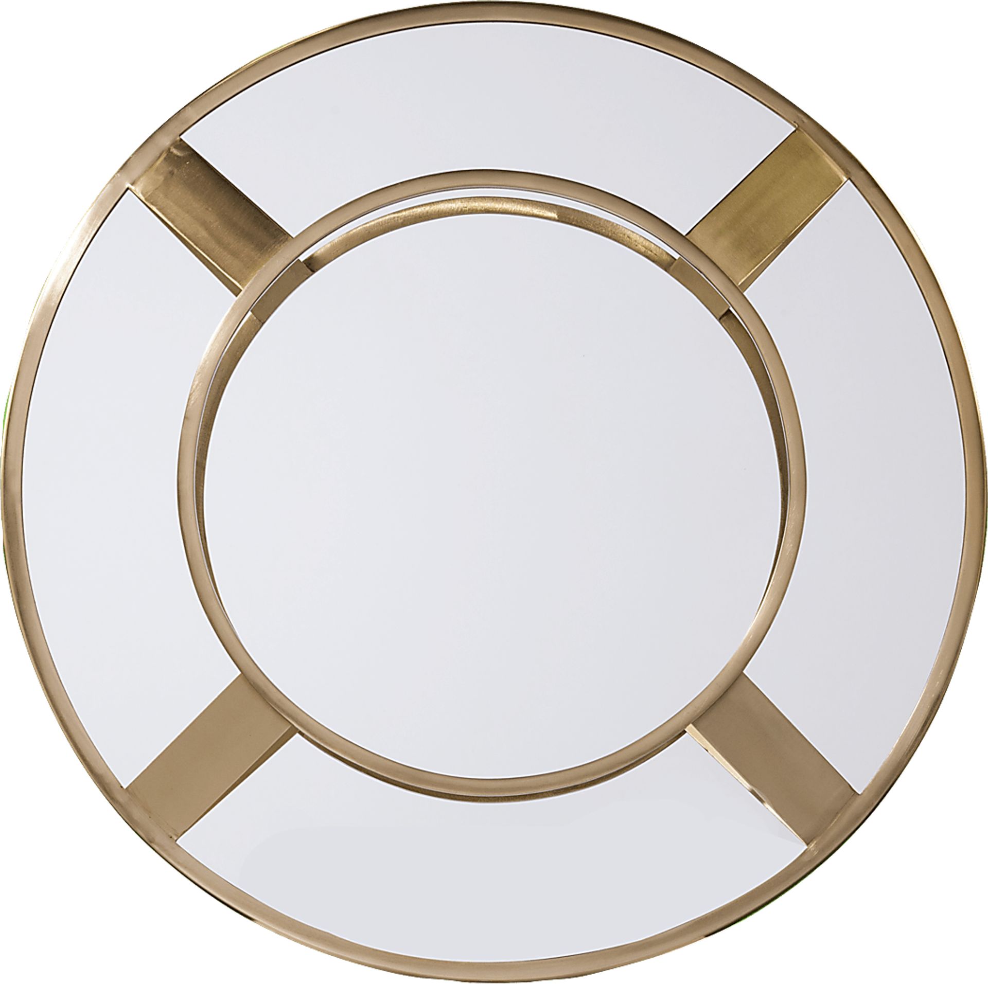 Wynell Brass Accent Mirror - Image 1