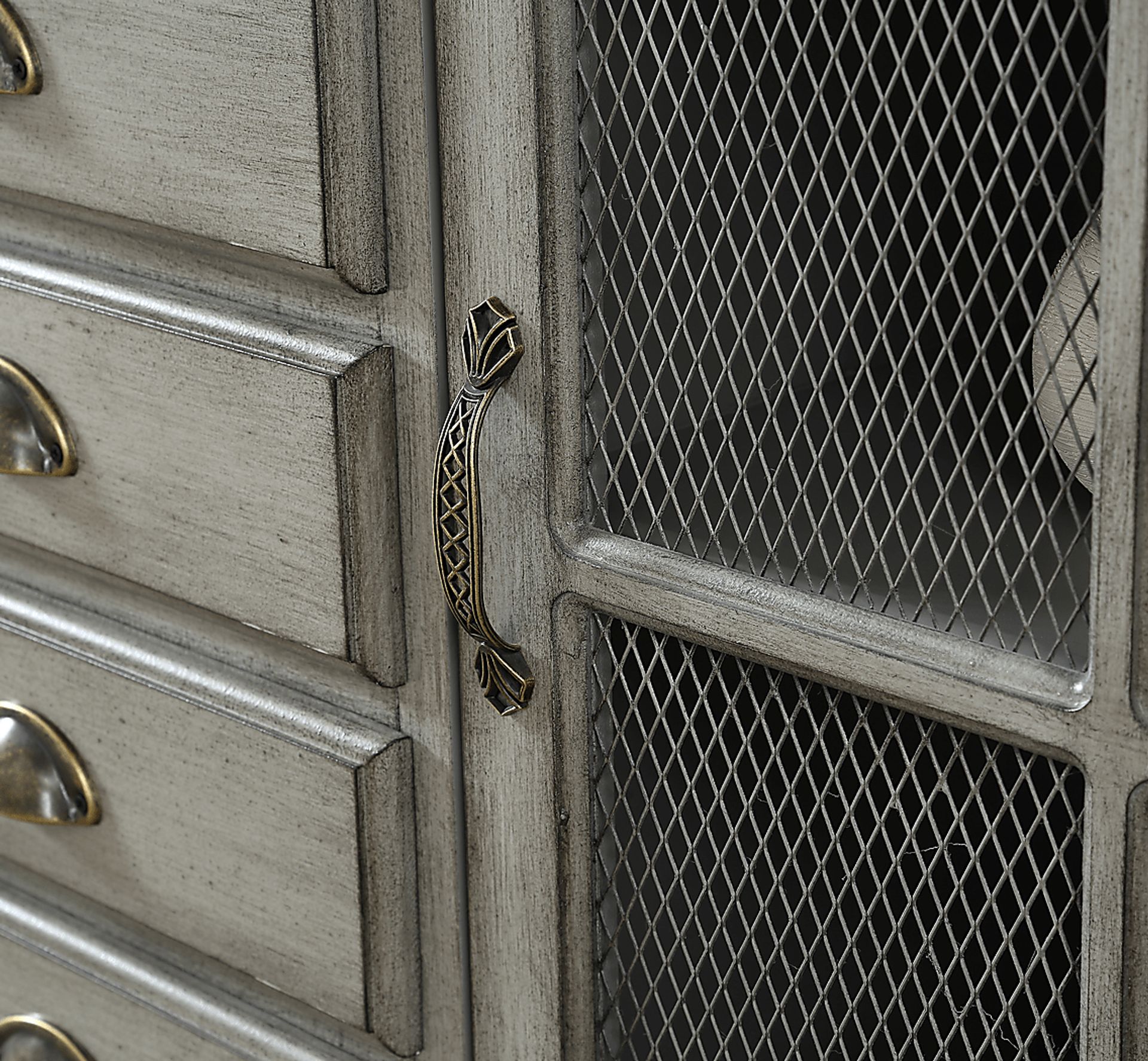 Wynfield  Gray Credenza - Image 15