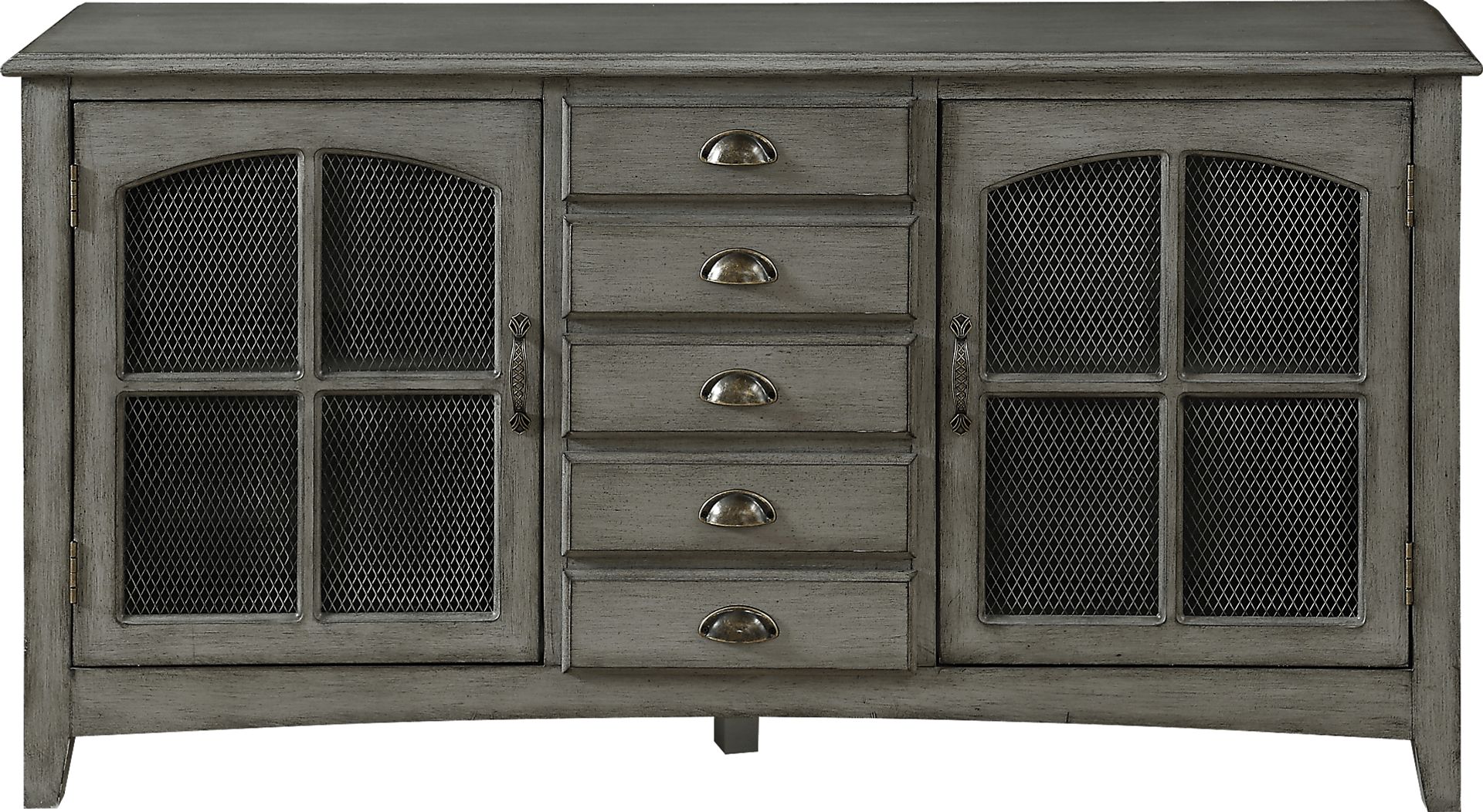 Wynfield  Gray Credenza - Image 3