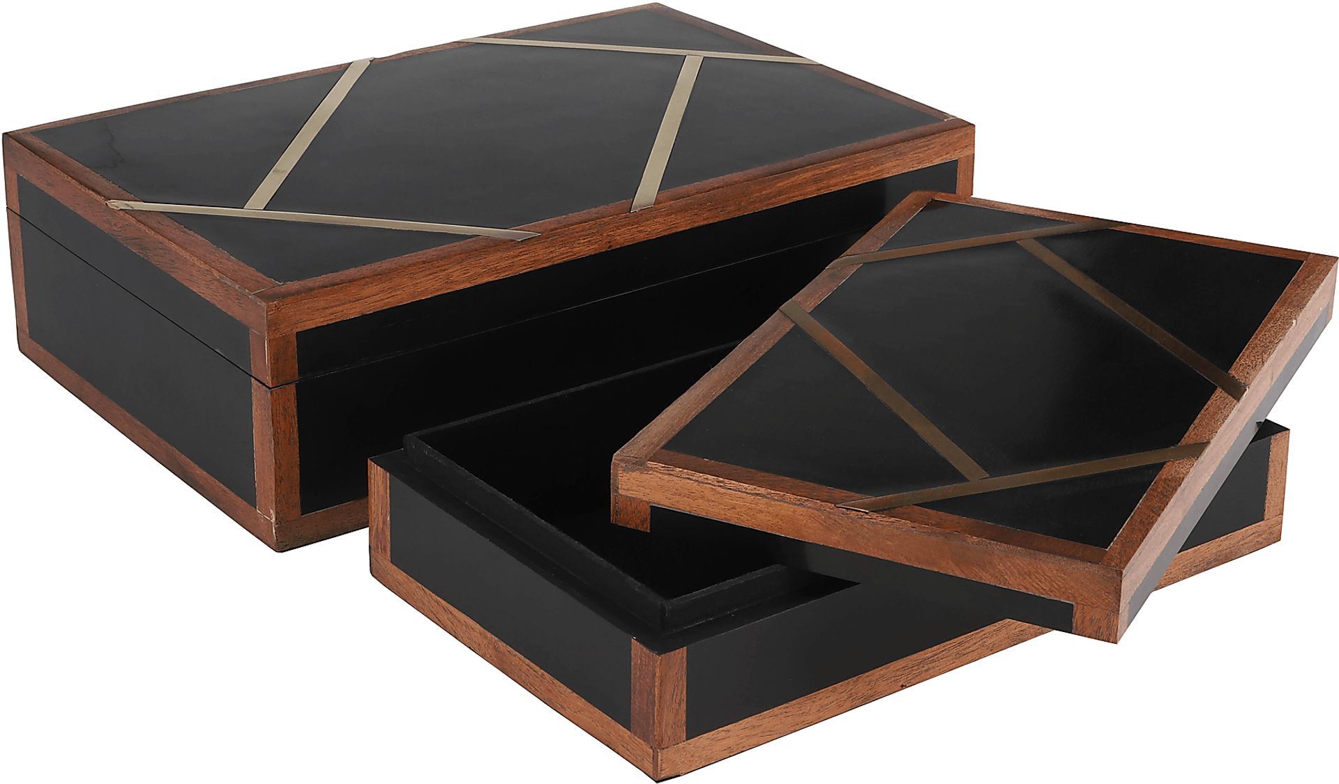 Wynfrey Black Decorative Box, Set of 2 - Image 3