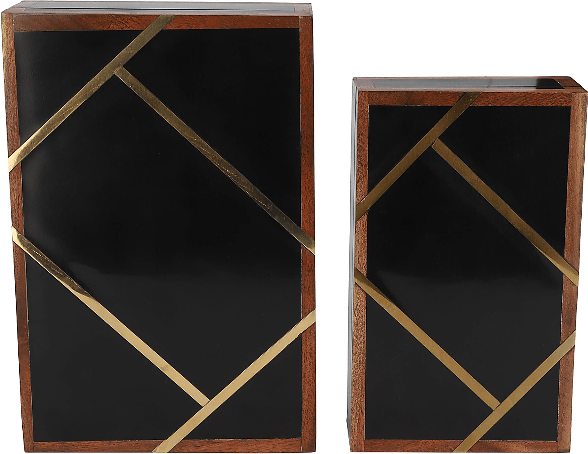 Wynfrey Black Decorative Box, Set of 2 - Image 8