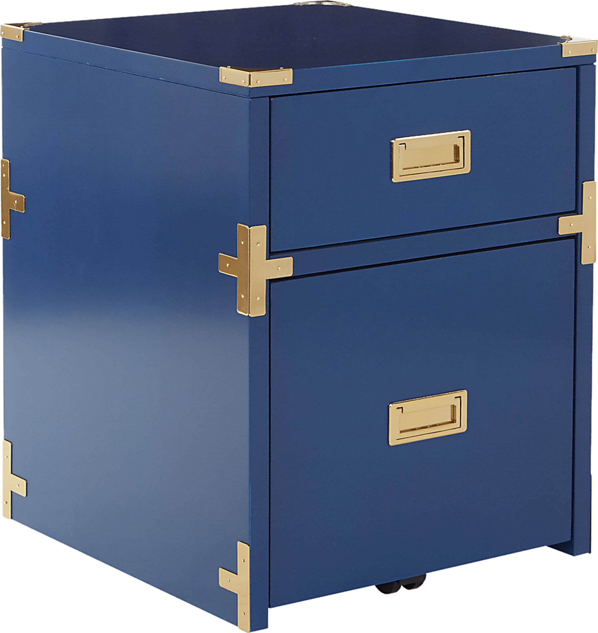 Wynkoop Blue File Cabinet - Image 1