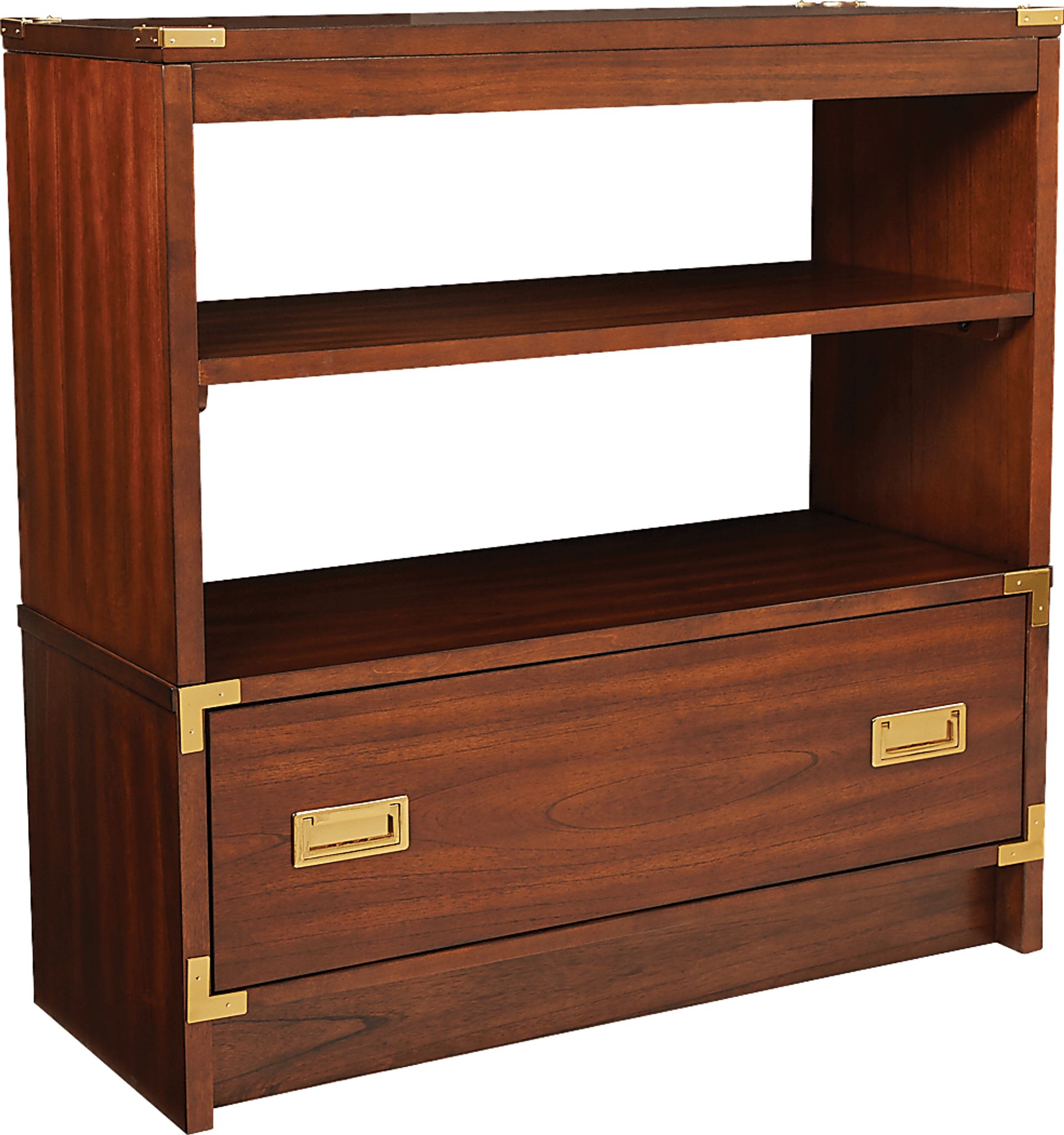 Wynkoop Brown Bookcase - Image 1