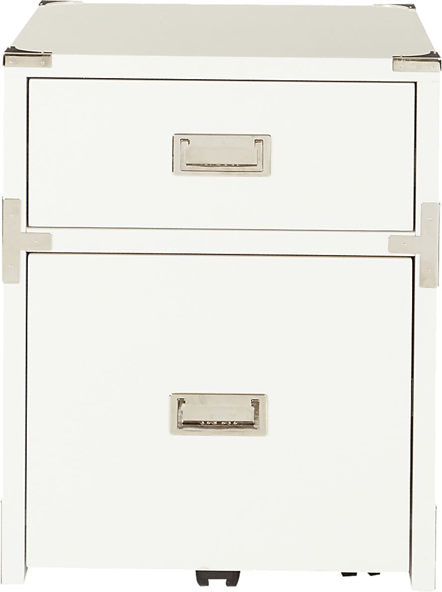 Wynkoop White File Cabinet
