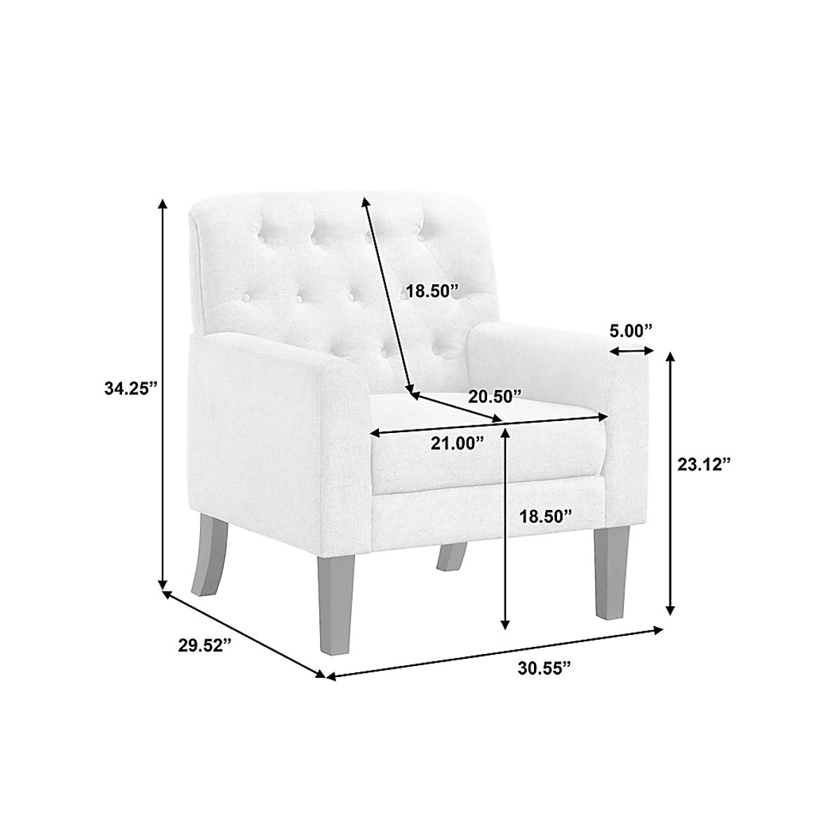 Wynmill Gray Accent Chair Rooms To Go