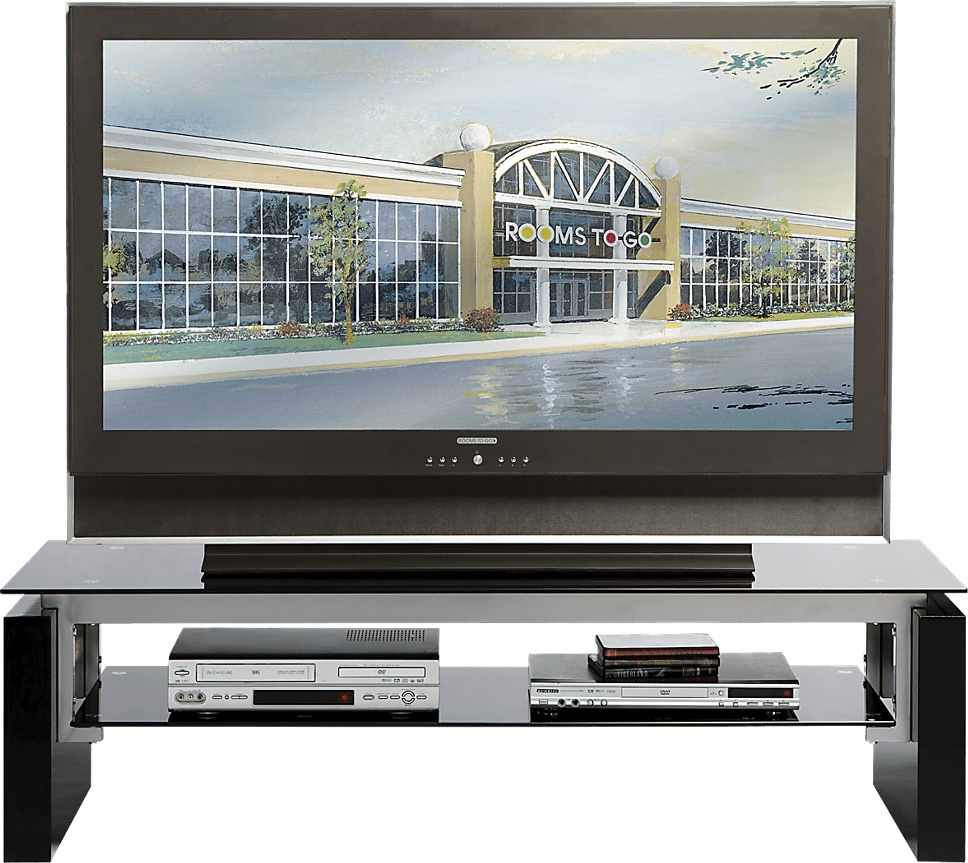 Wynmoor Black Console - Image 1