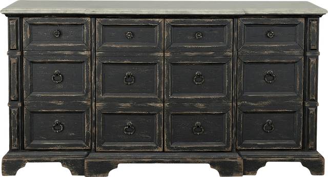 Wynmoore Black Credenza - Thumbnail - Image 3
