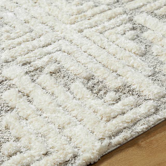 Wynneford Cream 5'3 x 7' Rug - Thumbnail - Image 9