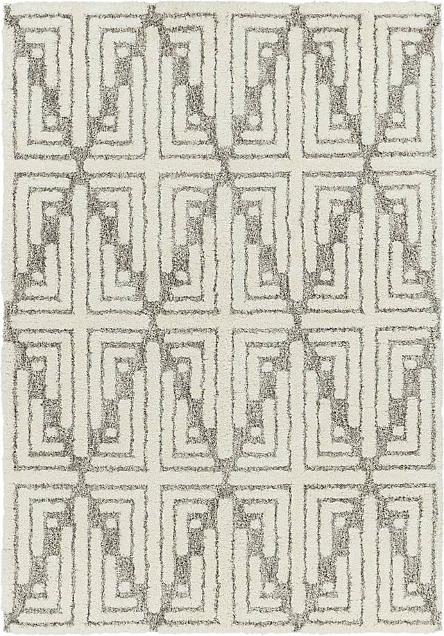 Wynneford Cream 5'3 x 7' Rug - Thumbnail - Image 1