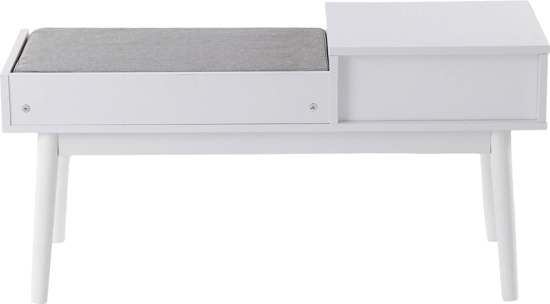 Wynnemeade Gray Accent Bench - Image 4