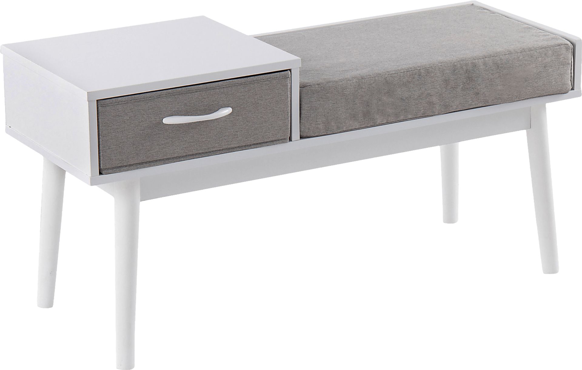 Wynnemeade Gray Accent Bench - Image 1