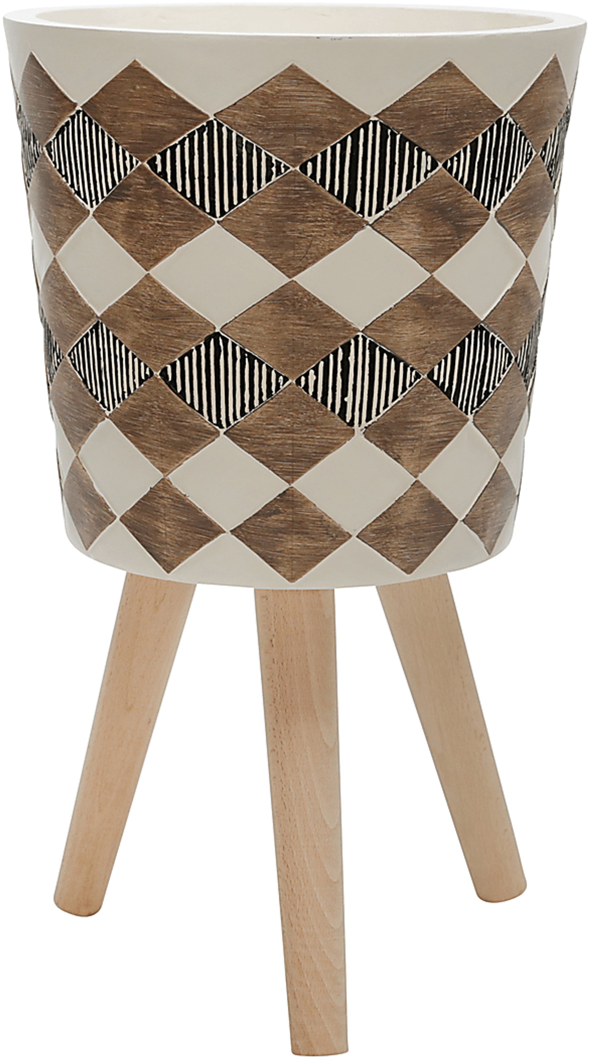 Wynola Brown Planter, Set of 2 - Image 3