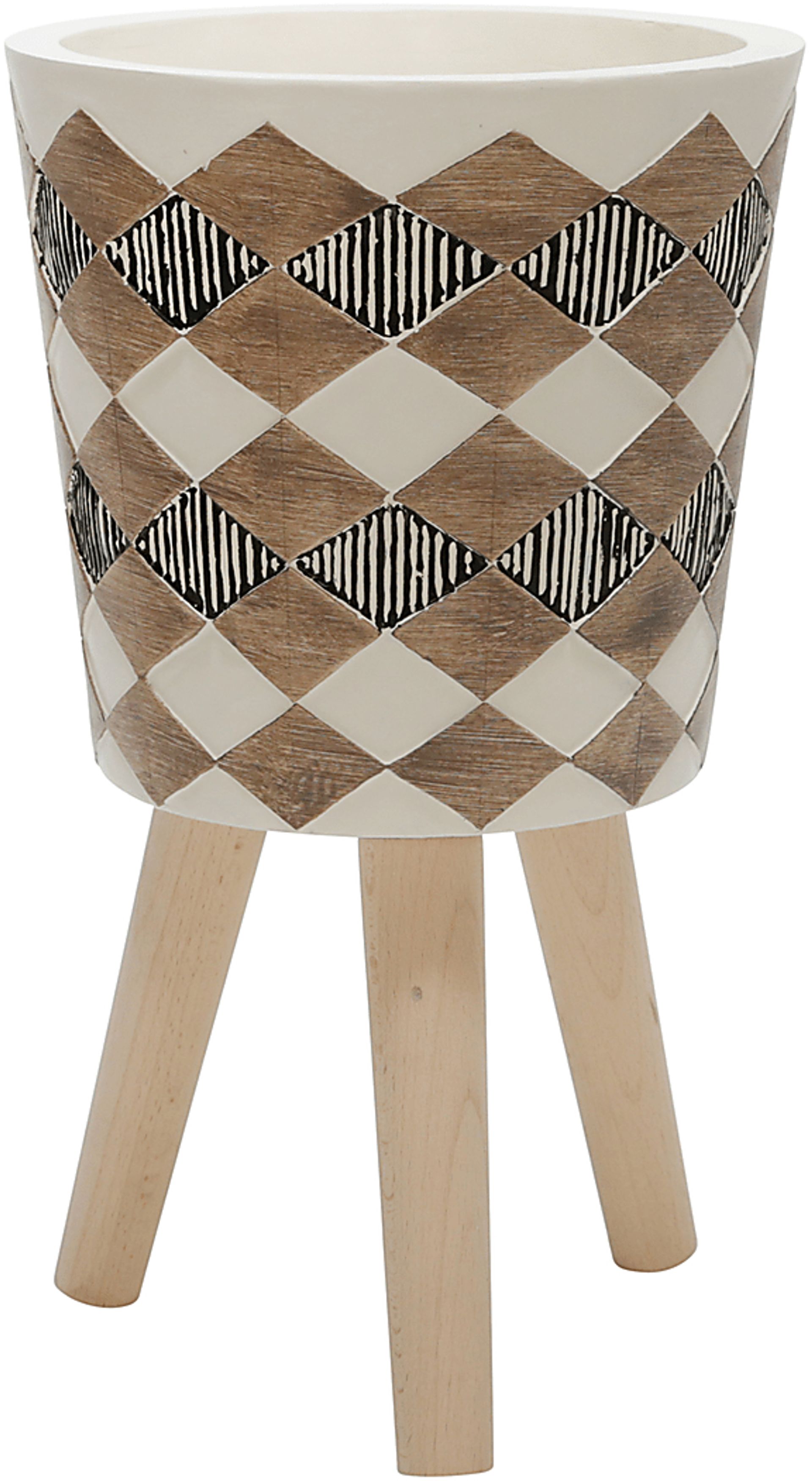 Wynola Brown Planter, Set of 2 - Image 4