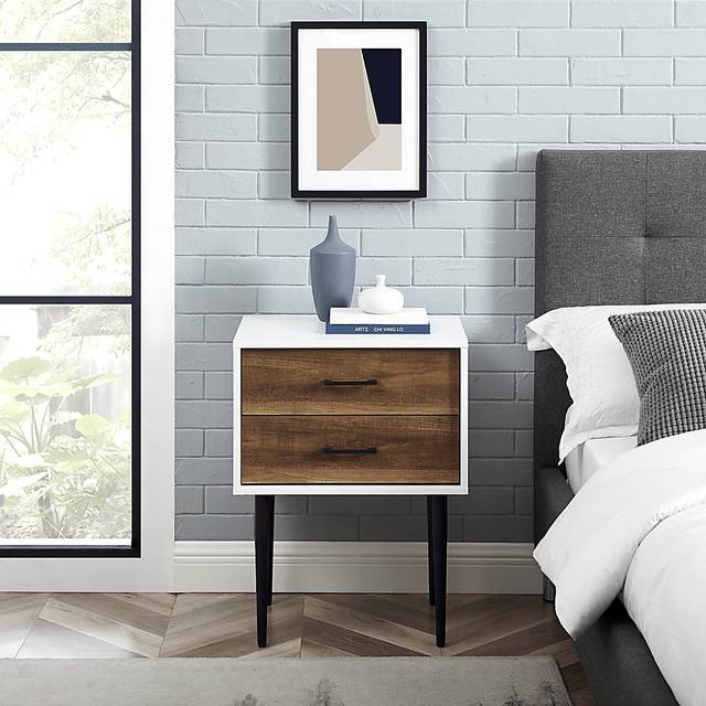 Wynrush Oak Nightstand - Thumbnail - Image 4