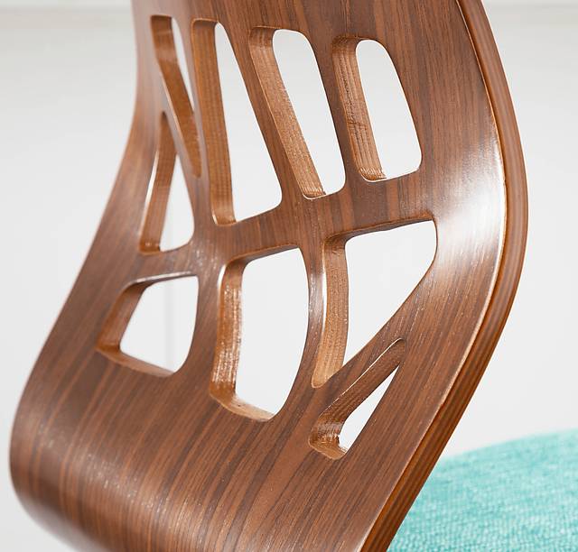 Wynston Teal Counter Height Stool, Set of 2 - Thumbnail - Image 6