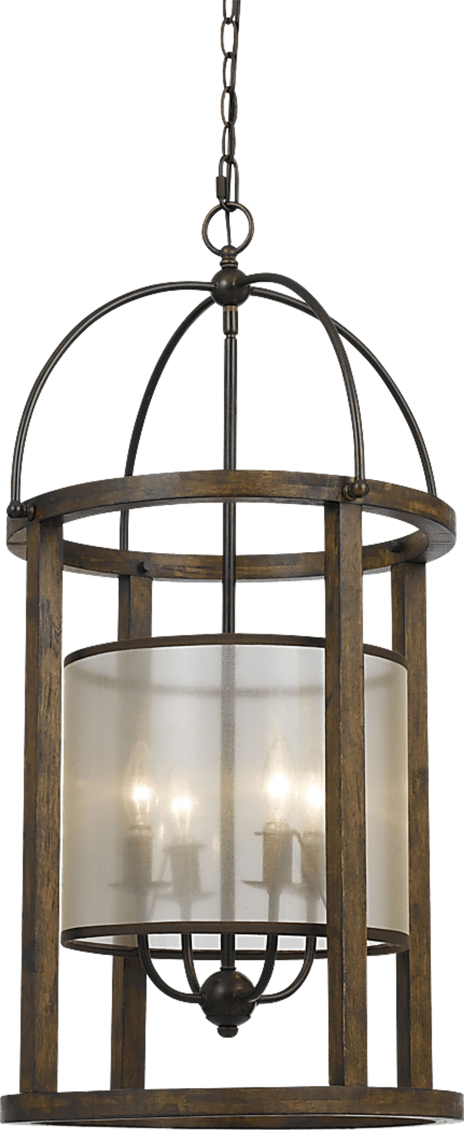 Wyntree Brown Chandelier - Image 1
