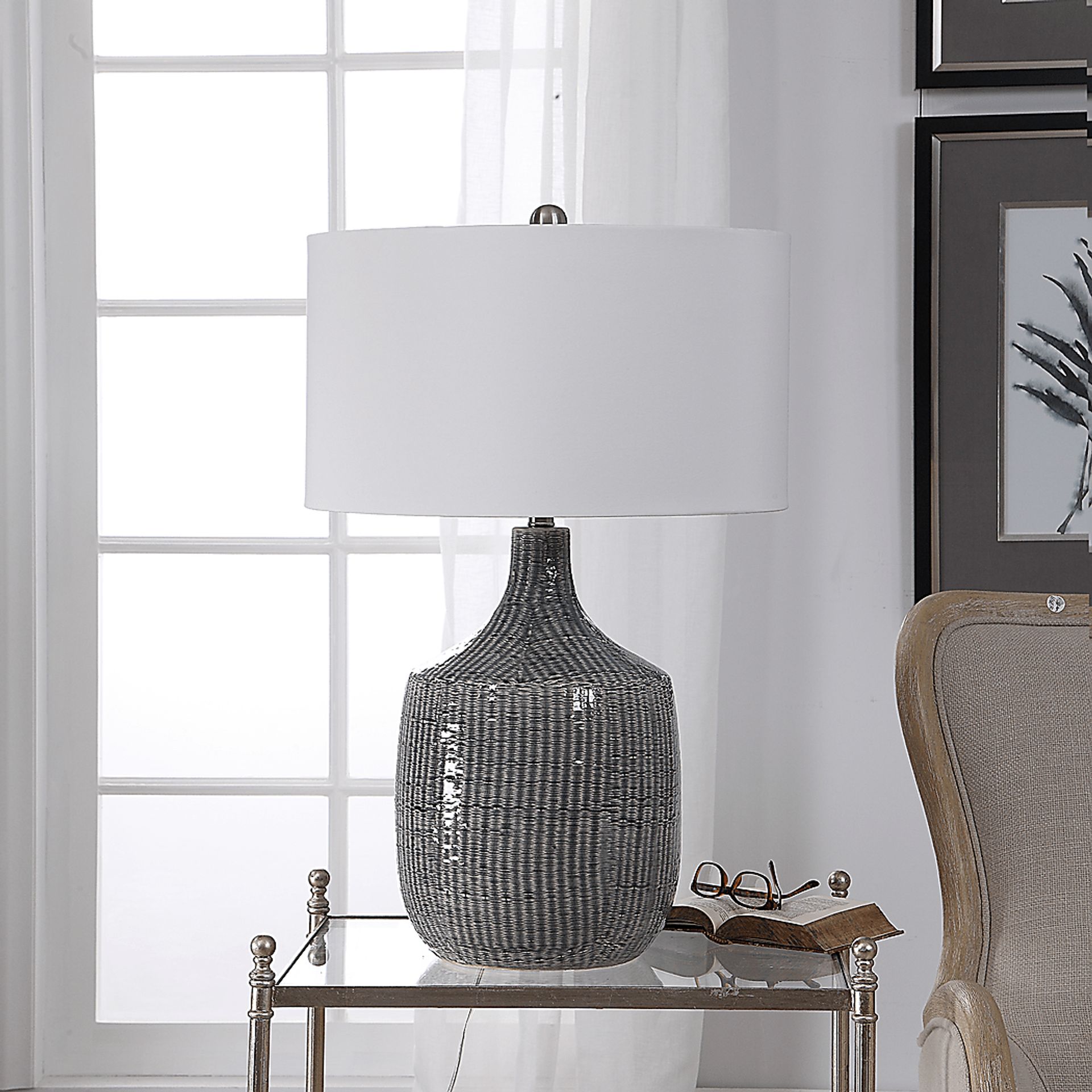 Wyntree Point Blue Lamp - Image 4