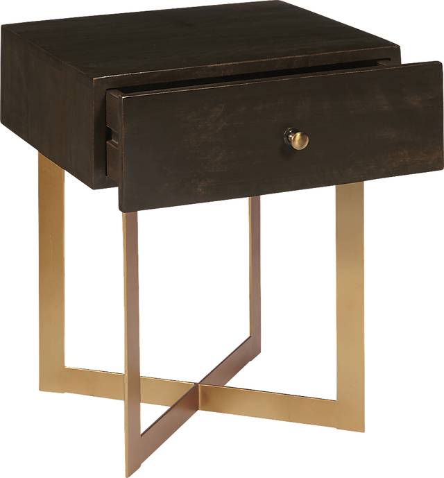 Wyntrest Brown Side Table - Thumbnail - Image 2