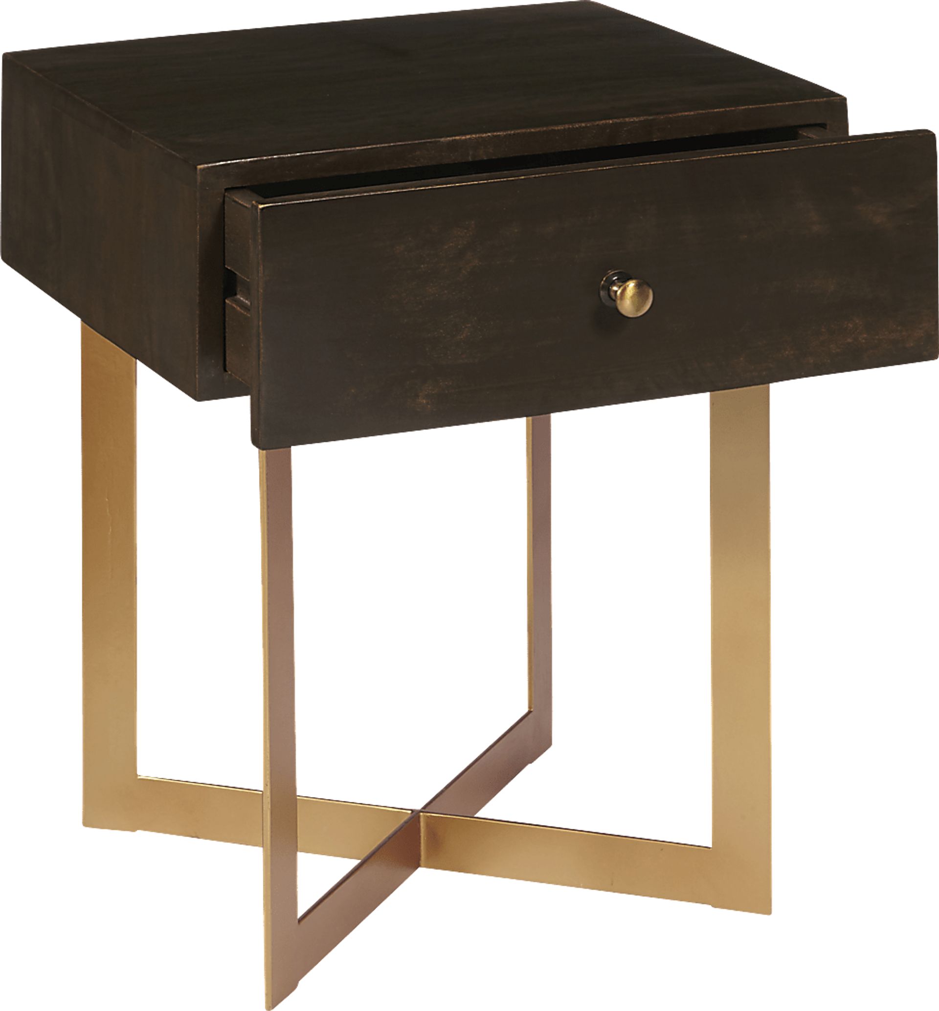 Wyntrest Brown Side Table - Image 2