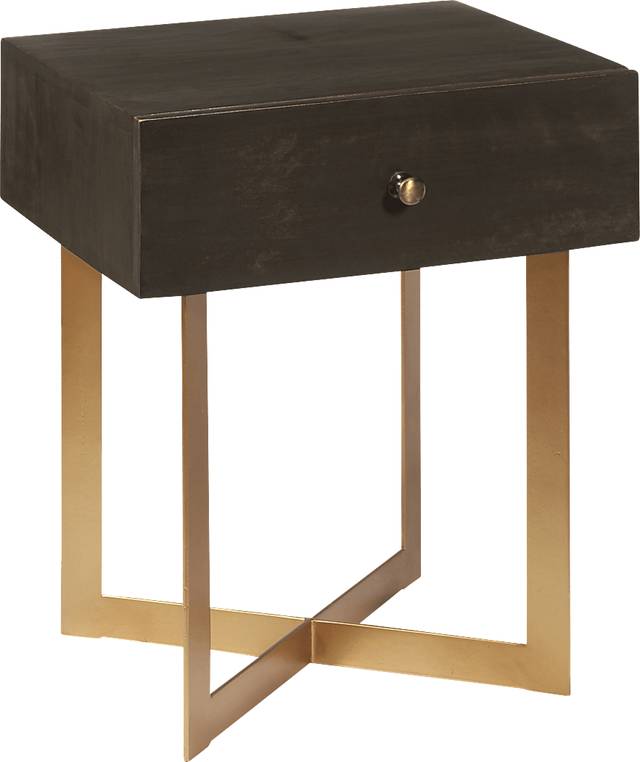 Wyntrest Brown Side Table - Thumbnail - Image 1