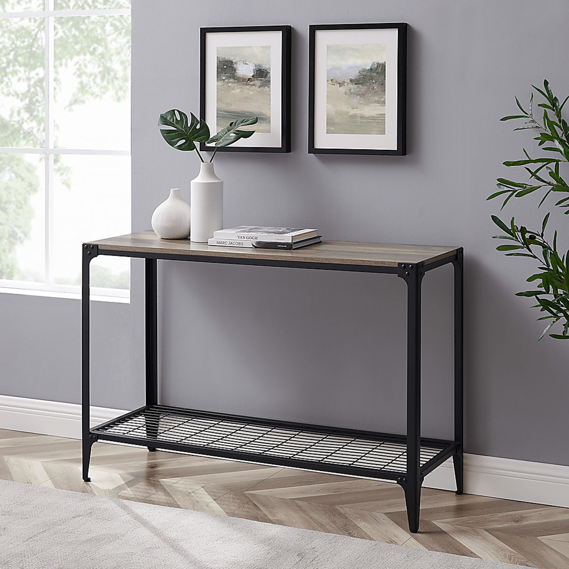 Wynyates Gray Sofa Table - Image 4