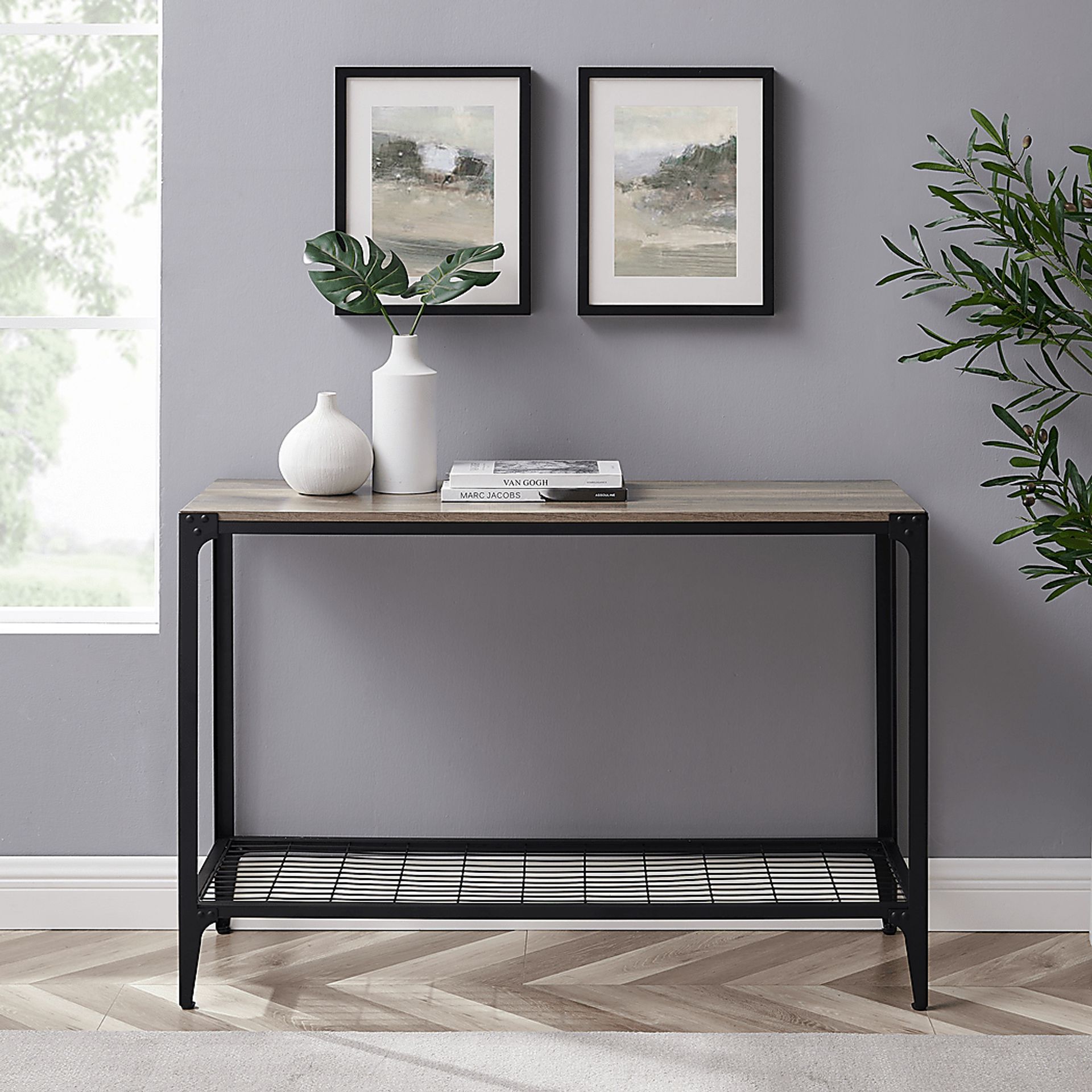 Wynyates Gray Sofa Table - Image 5