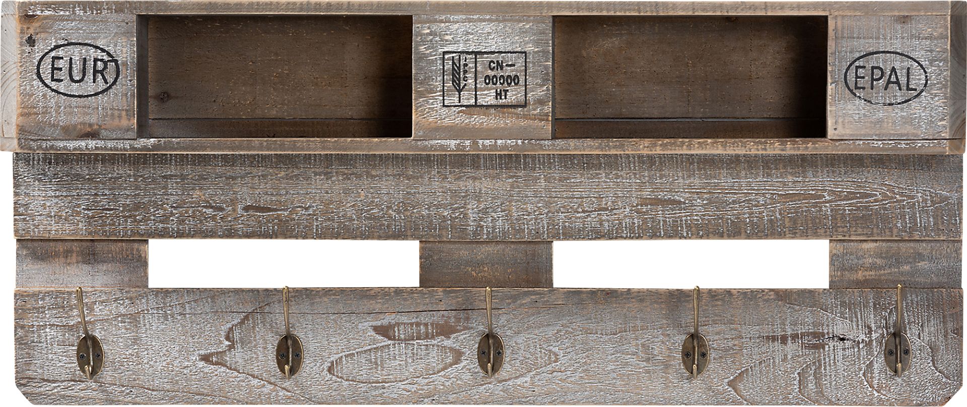 Wyona Brown Coat Rack - Image 2