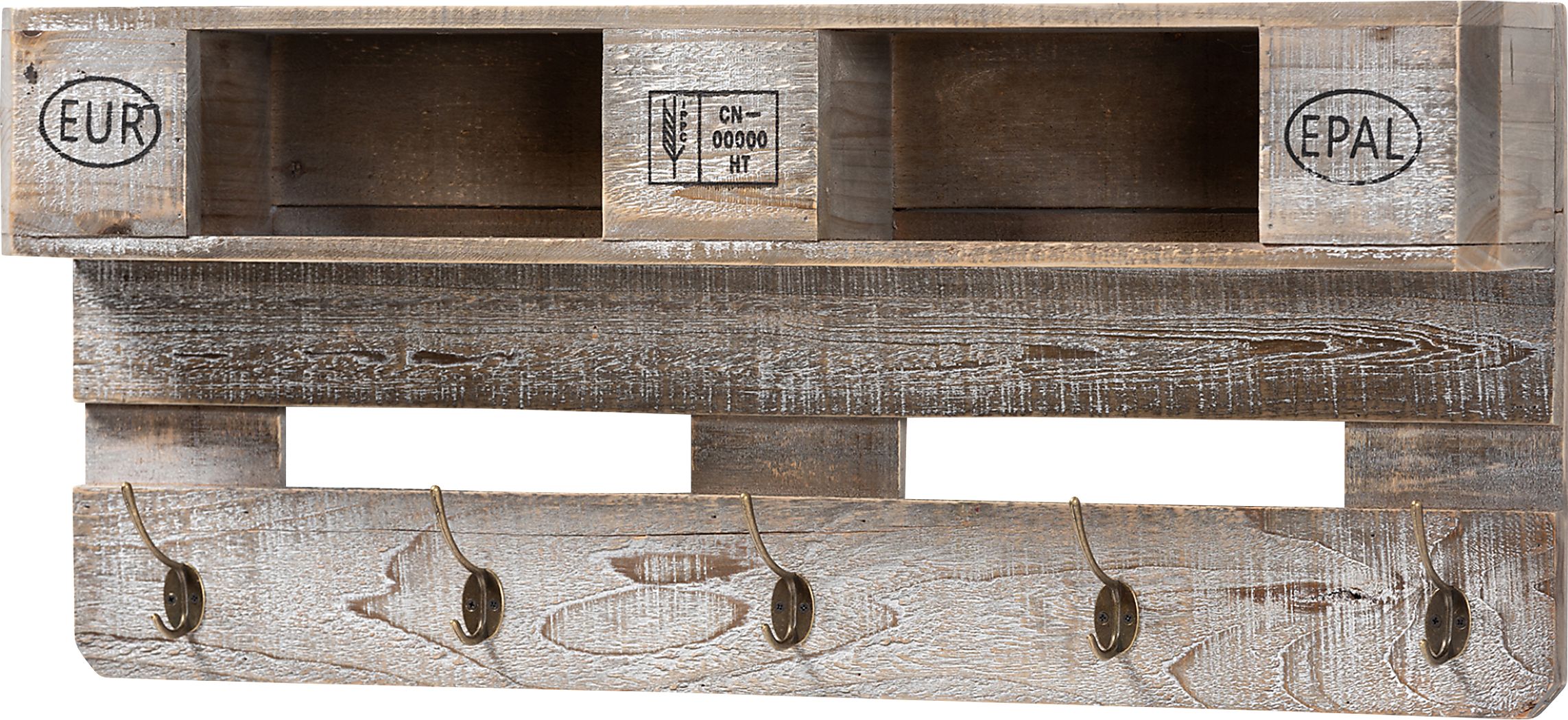 Wyona Brown Coat Rack