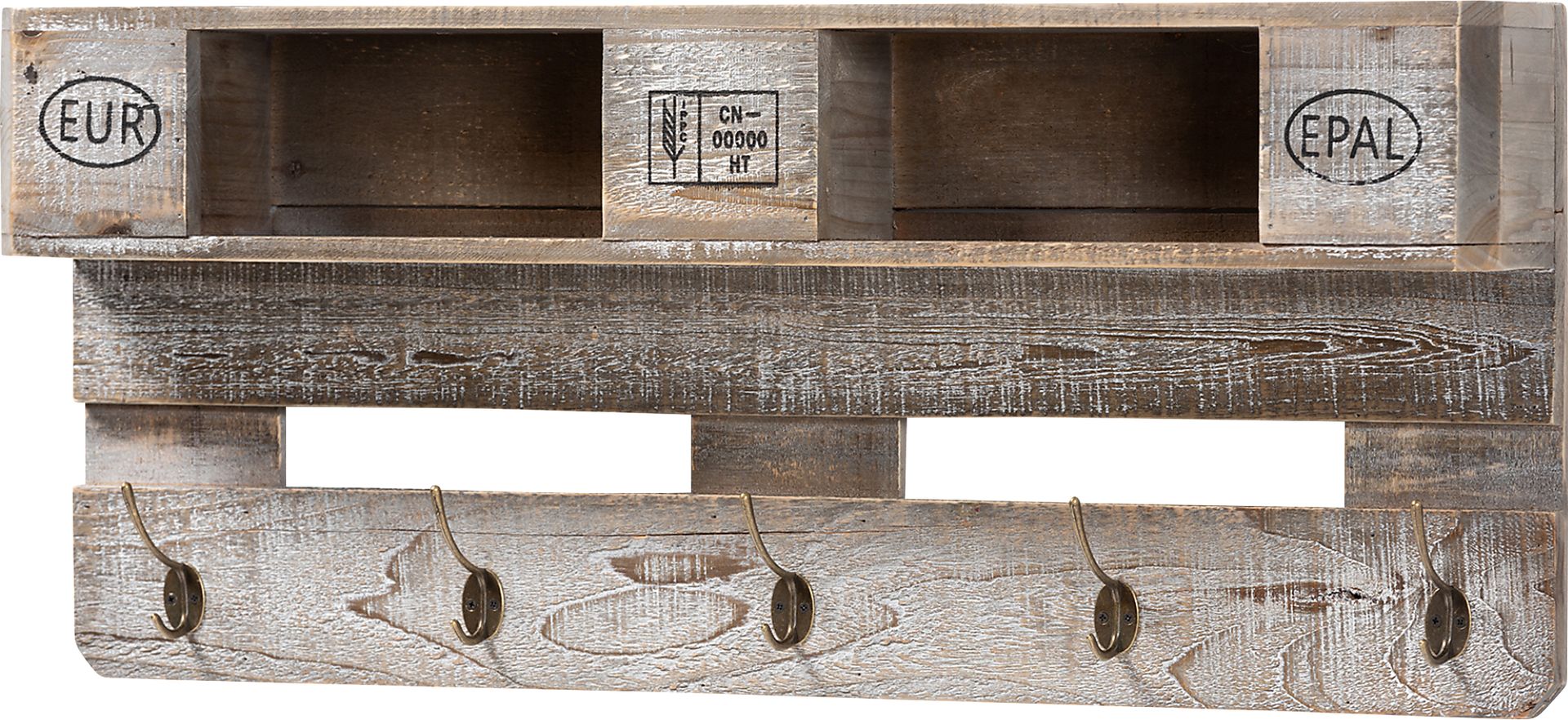 Wyona Brown Coat Rack - Image 1