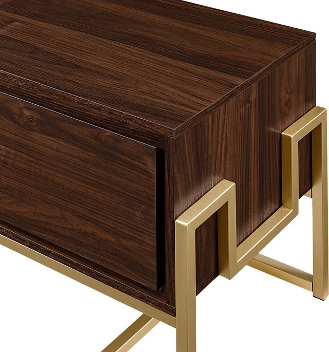 Wysalla Walnut 60 in. Console - Thumbnail - Image 5