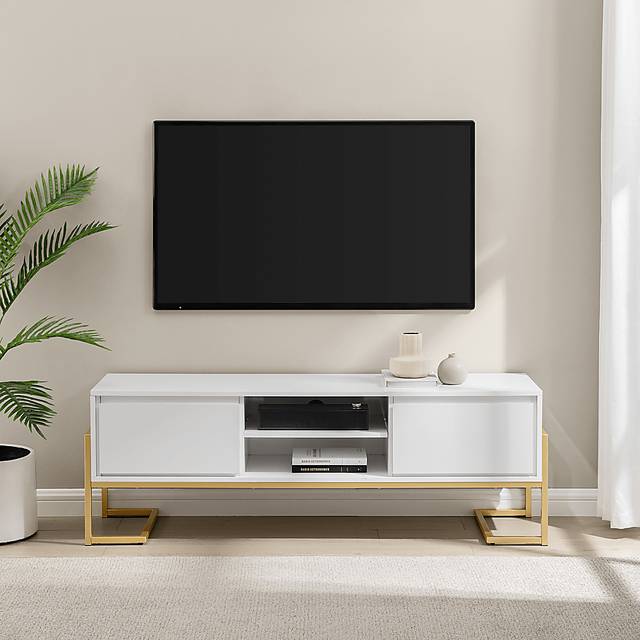 Wysalla White 60 in. Console - Thumbnail - Image 2